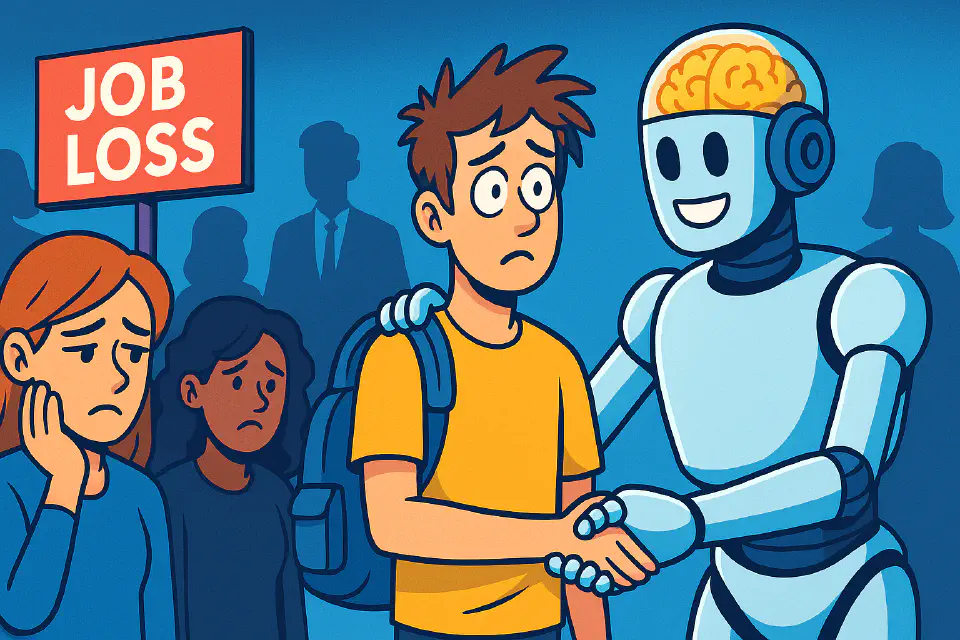 How AI Is Reshaping Entry-Level Careers: The Uneven Impact on Young Workers