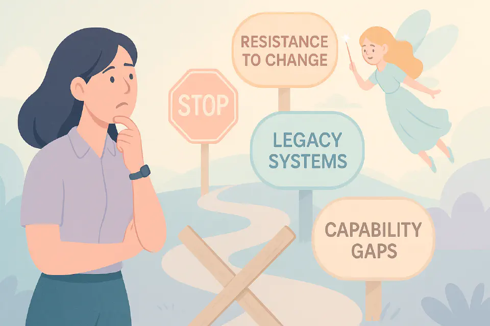 Overcoming Barriers to Digital HR Transformation