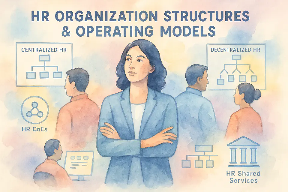 HR Organization Structures & Operating Models